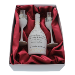 Cadou aniversare nunta Bottega White cu 2 pahare 3