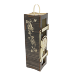 Godparents request gift with wine and wooden box 7