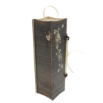 Godparents request gift with wine and wooden box 8