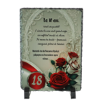 Personalized 18th Birthday Gift for Girl – Natural Stone 2