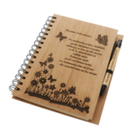 Cadou Educatoare - Agenda cu Pix Pambus Personalizat