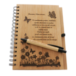 Cadou Educatoare - Agenda cu Pix Pambus Personalizat 2