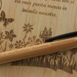 Cadou învățătoare agendă personalizată cu pix 3