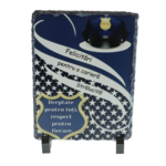 Cadou pensionare poliție personalizat pe piatră naturală 3