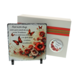 Cadou pentru Nași personalizat pe piatră naturală