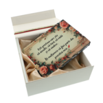 Cadou pentru Prietenă Personalizat pe Piatră de Ardezie 14x19 cm – Placă Decorativă cu Mesaj 3