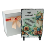 Cadou pentru Șefa personalizat pe piatră naturală