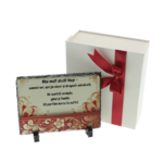 Cadou Personalizat pentru Nași – Placă din Piatră Naturală de Ardezie 14×19 cm 2