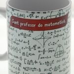 Cadou Profesor Matematică - Cană Personalizată 350ml 4