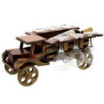 Wooden Truck with Red Wine 2