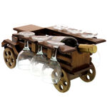 Wooden Truck with Red Wine 3