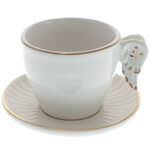 Angel wing coffee cup