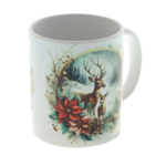 Cana Crăciun cu Cerb – Cadou festiv elegant | 350 ml 3