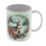 Cana Crăciun cu Cerb – Cadou festiv elegant | 350 ml 4