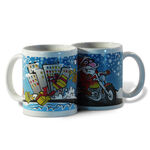 Magic Christmas Mug: Motorcycle 3