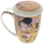 Klimt Kiss Porcelain Vase and Mug Set 6