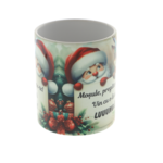 Personalized Christmas Mug 350 ml – Santa Get Ready 3