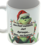 Cana Grinch „Am fost cuminte” – Cadou haios Crăciun | 350 ml 2