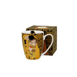 Mug Klimt Brown Kiss 360ml 1