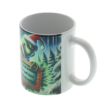 Cana personalizată Grinch Anti-Lume – Cadou haios de Crăciun, mesaj modificabil, 350 ml 4