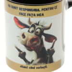 Cana personalizata haioasa Nu sunt responsabil 300ml 4