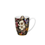Porcelain mug with colored flowers William Kilburn 360ml 2