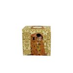 Cana portelan Klimt Sarutul Ecru 360ml 3