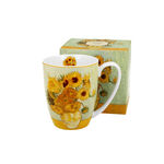 Porcelain cup van Gogh Sunflower 360ml 2