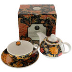 William Morris Chrysanthemum mug and teapot 1