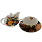 Cana si ceainic William Morris Crizanteme 3
