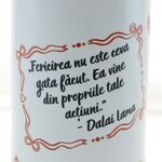 Cană Termoizolantă Metalică Personalizată Fericirea 500ml 6