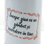 Cană Termoizolantă Metalică Personalizată Fericirea 500ml 7