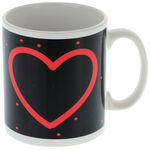 Thermo sensitive heart mug 2