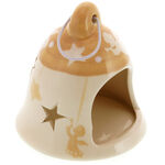 Cream Bell Candle Holder 2