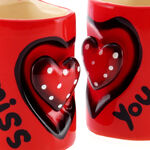 Heart Shaped Pair Mugs 3