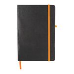 Notebook A5 black 160 lined pages 4