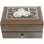 Jewelry Box with Drawer Roses Sidef 3