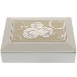 Jewelry Box White Roses 4