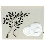 Illuminated box tree of life wedding rings 2