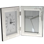 Silver Clock with Fluturasi Photo Frame 1