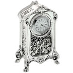 Desk clock Highclass Fireplace 12 cm 2