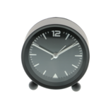 Ceas cu alarma Moray Retro metalic negru 10cm 2