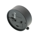 Ceas cu alarma Moray Retro metalic negru 10cm 4