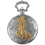 Pocket watch with chain hunter 4