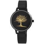 Women's Black Watch with tree of life 1