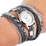 Wristwatch with double strap 4