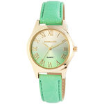 Pastel green women's wristwatch 1