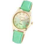 Pastel green women's wristwatch 2