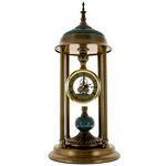 Exclusive table clock with exposed mechanism 5