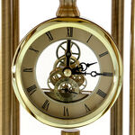 Exclusive table clock with exposed mechanism 6